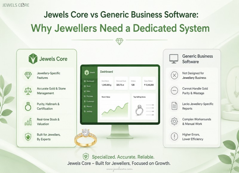 Jewellers Need a Dedicated System 